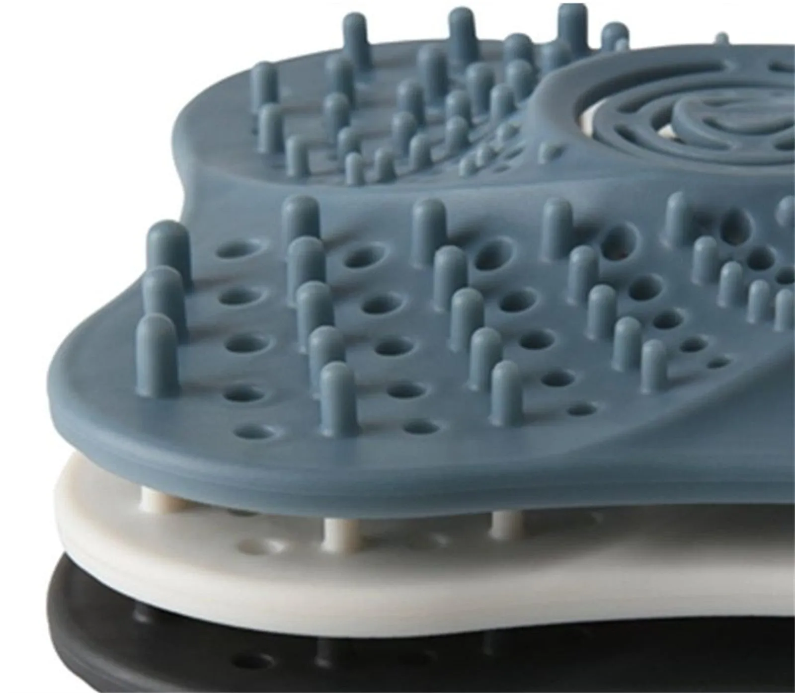A Living Anti Blocking Filter Toilet Odor Proof Silicone Drain Cover Kitchen Sink Black