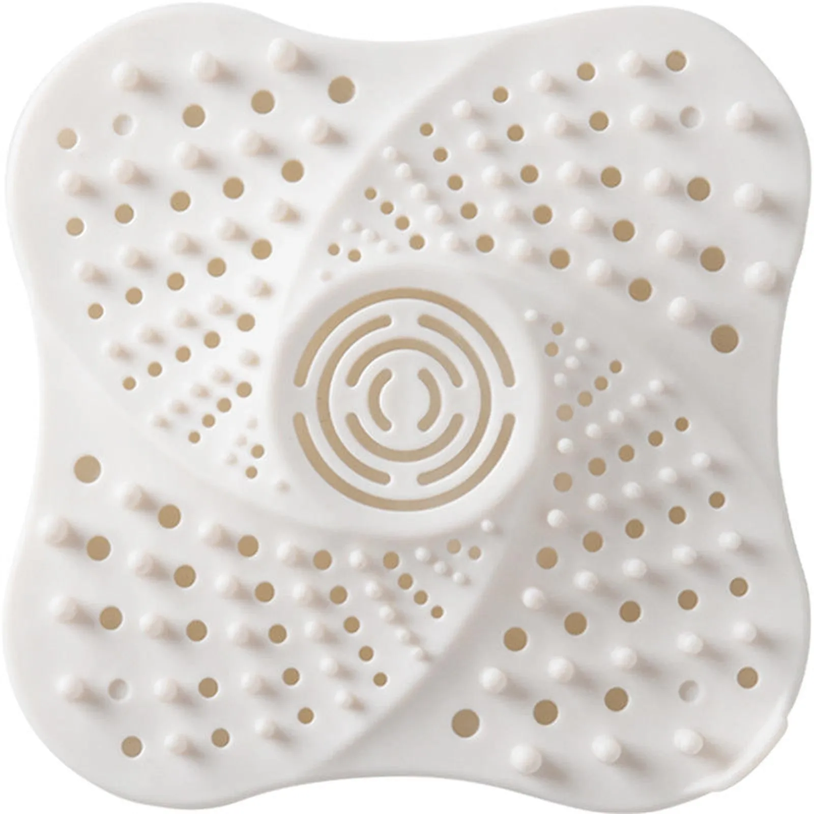 A Living Anti Blocking Filter Toilet Odor Proof Silicone Drain Cover Kitchen Sink White