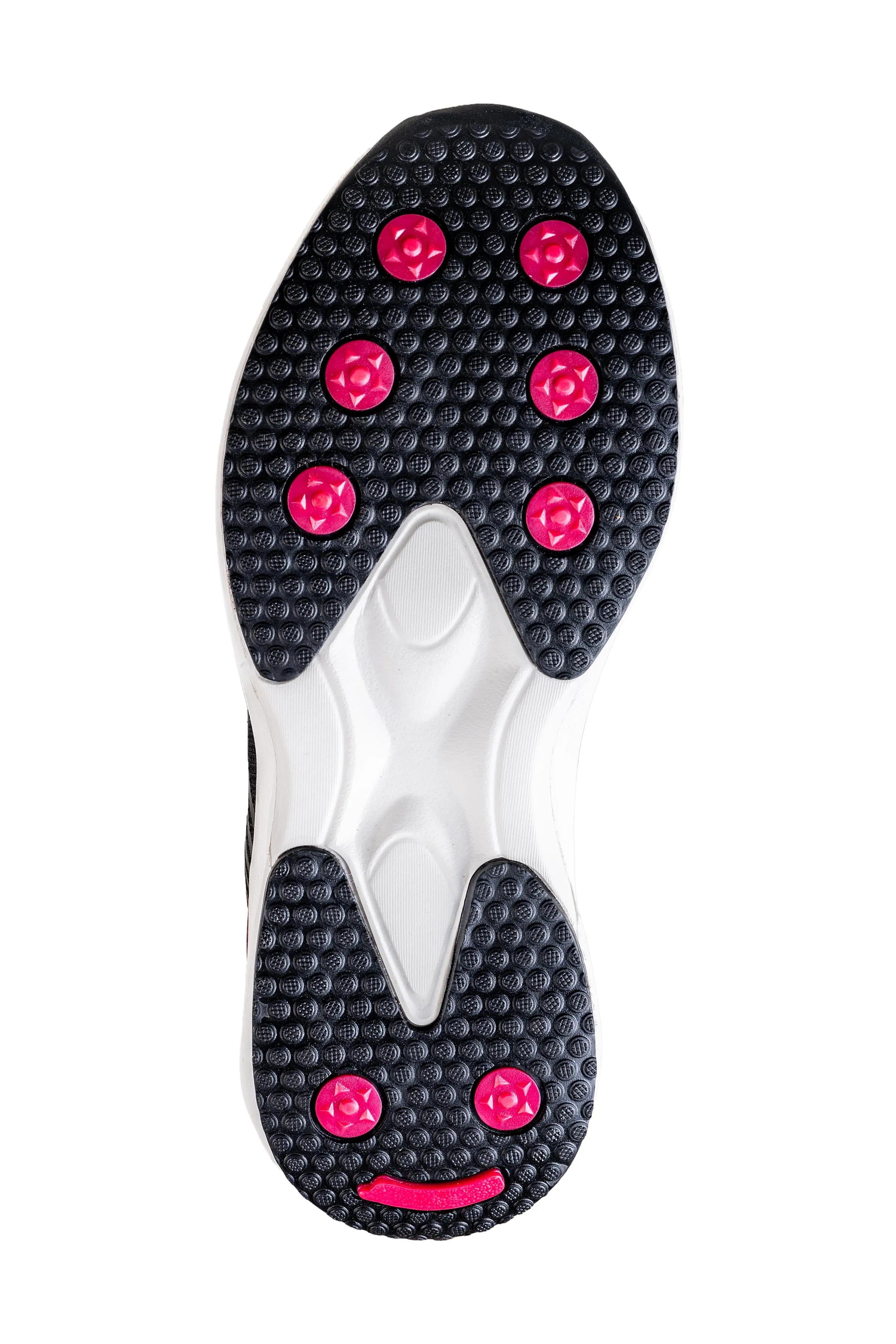 Abros Ladies Black / Fuchsia Sports Shoe