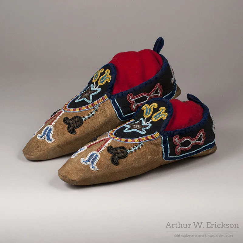 Athabaskan Beaded Moccasins
