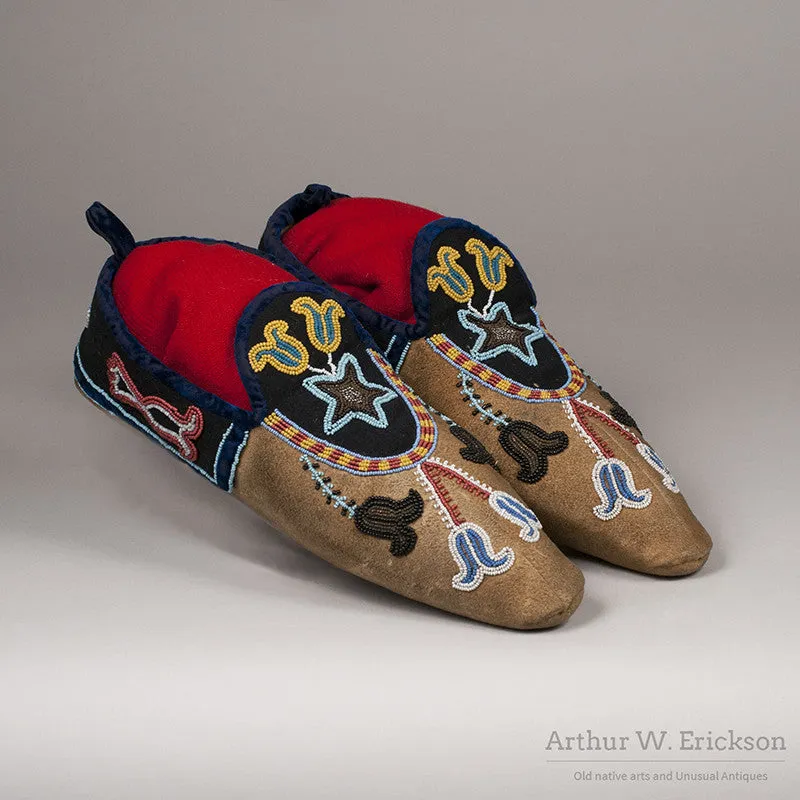 Athabaskan Beaded Moccasins