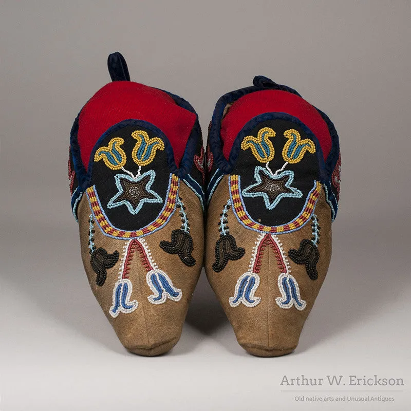 Athabaskan Beaded Moccasins