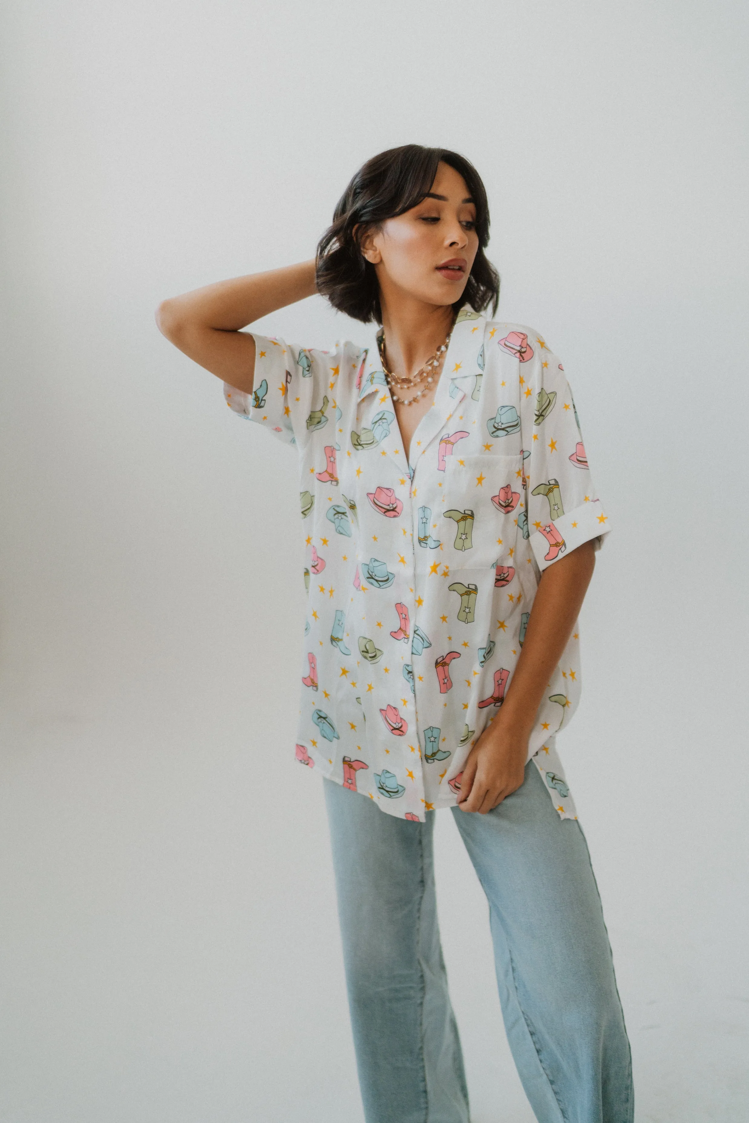 Better In Boots Top