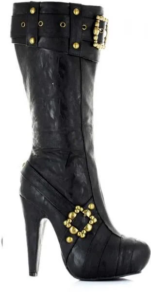 Black - Aubrey Boot with Buckles