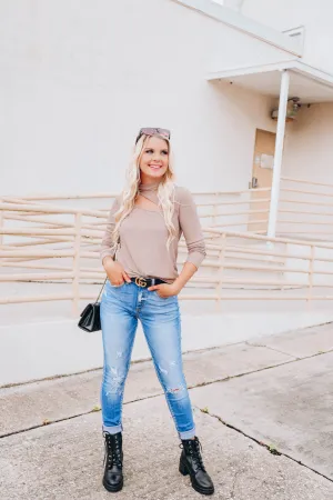 Caffè Mocha Knit Top