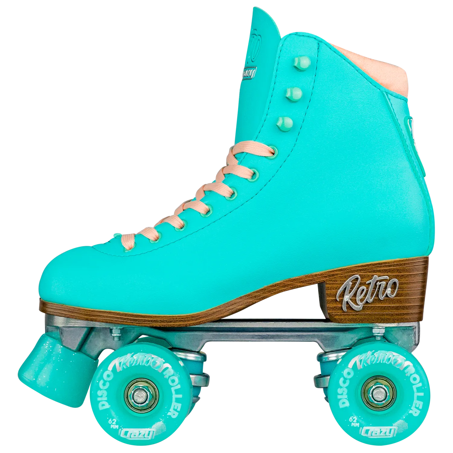 Crazy Retro Roller Skates Teal