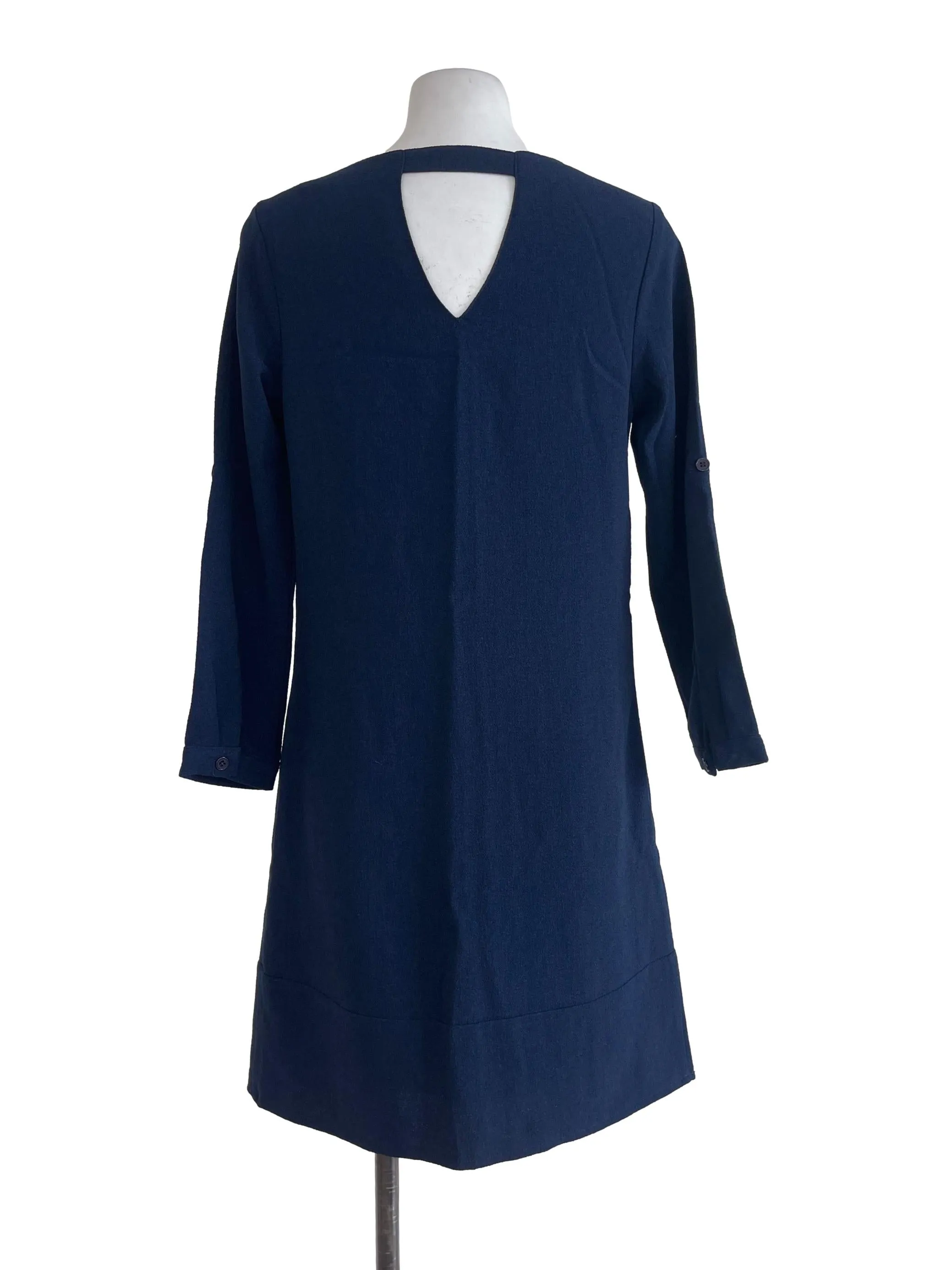 Dark Blue Casual Dress