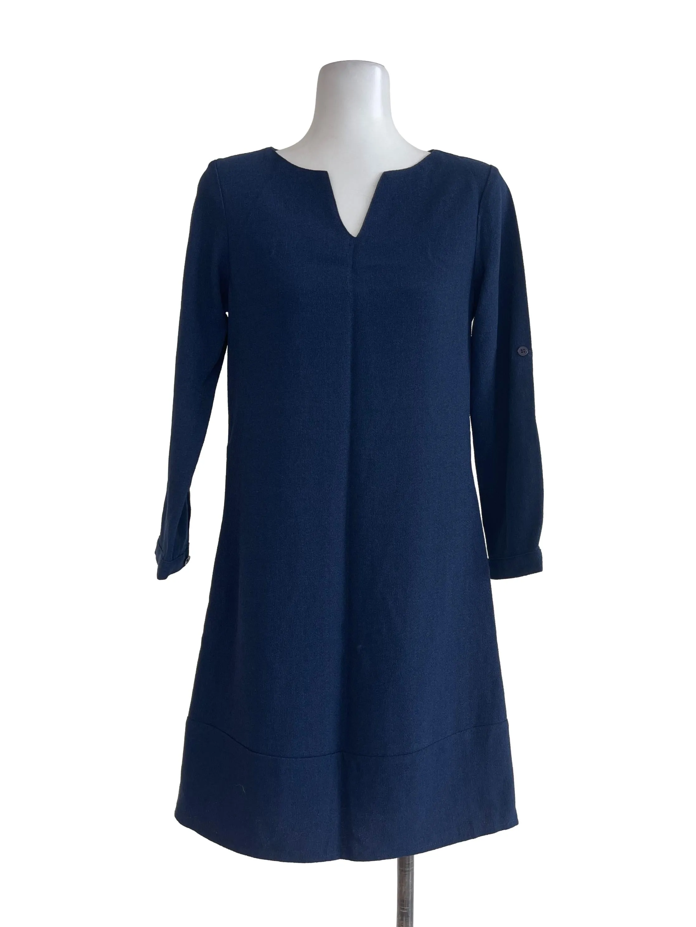 Dark Blue Casual Dress