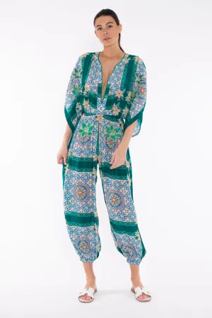 DIANA JUMPSUIT - AQUA GRECIA TILE