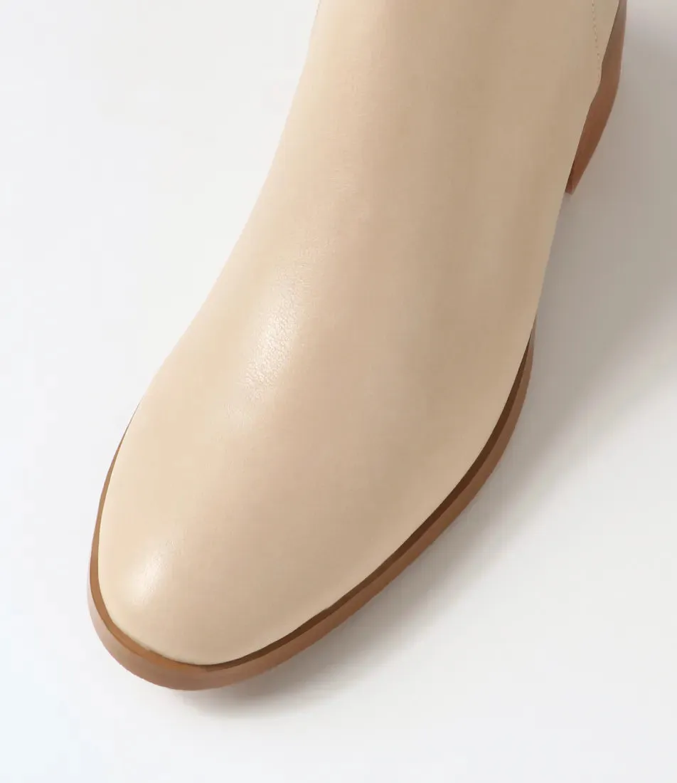 Django & Juliette Tetley Leather Stretch Boot