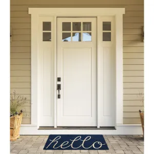 Epes 30 in. x 18 in. Non-Slip Outdoor Door Mat Winston Porter Color: Coral