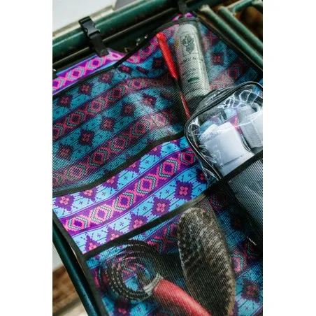 EVERYTHING EQUINE DOOR CADDY Trailer Organizer-Aztec Bubblegum