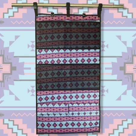 EVERYTHING EQUINE DOOR CADDY Trailer Organizer-Aztec Bubblegum