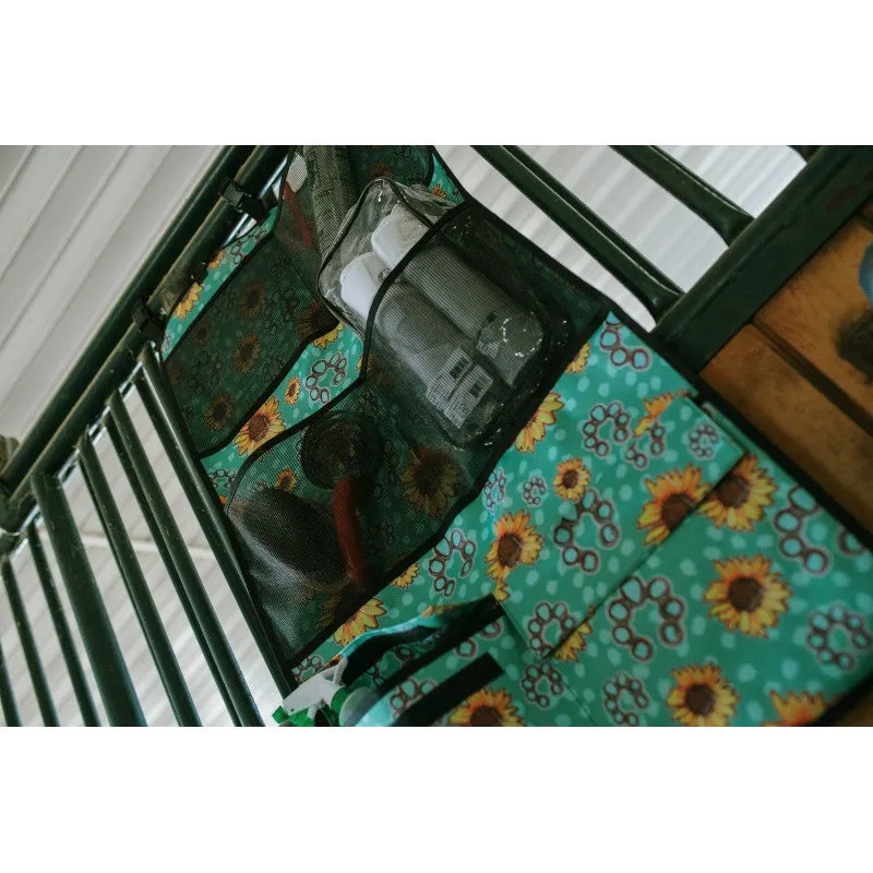 EVERYTHING EQUINE DOOR CADDY Trailer Organizer- Sunflower Squash Blossom