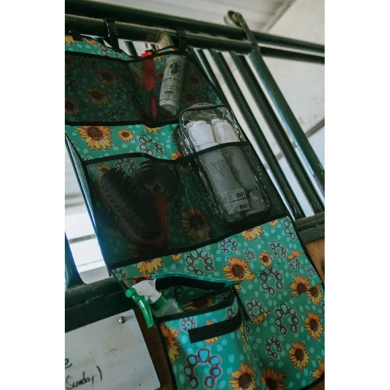 EVERYTHING EQUINE DOOR CADDY Trailer Organizer- Sunflower Squash Blossom