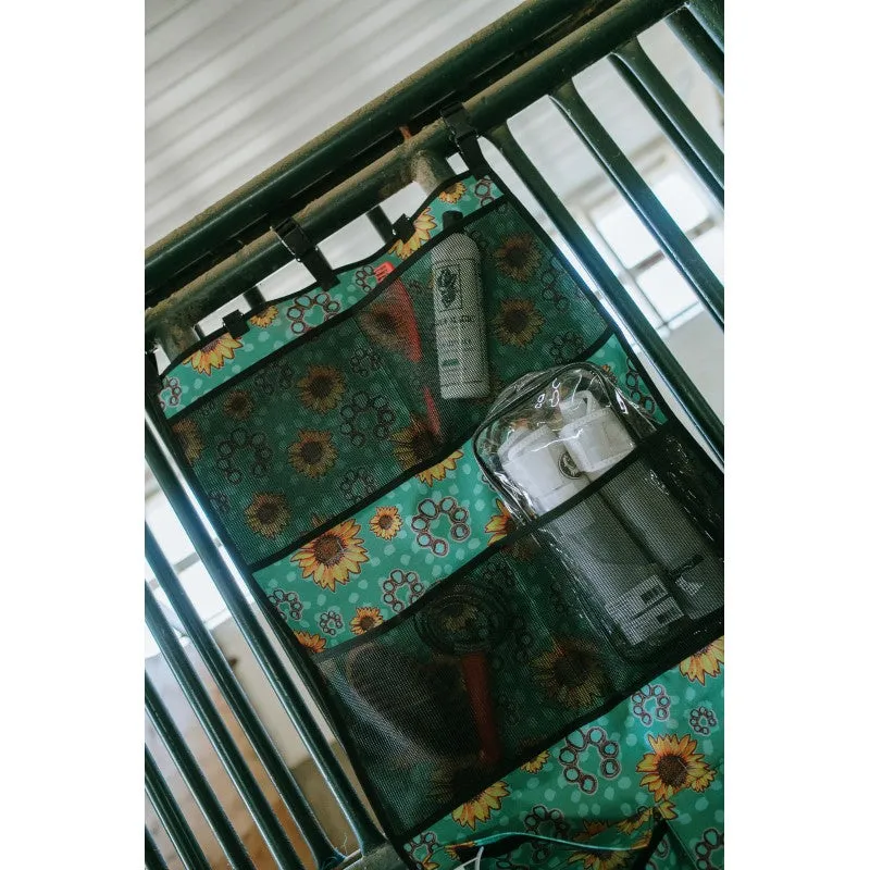 EVERYTHING EQUINE DOOR CADDY Trailer Organizer- Sunflower Squash Blossom