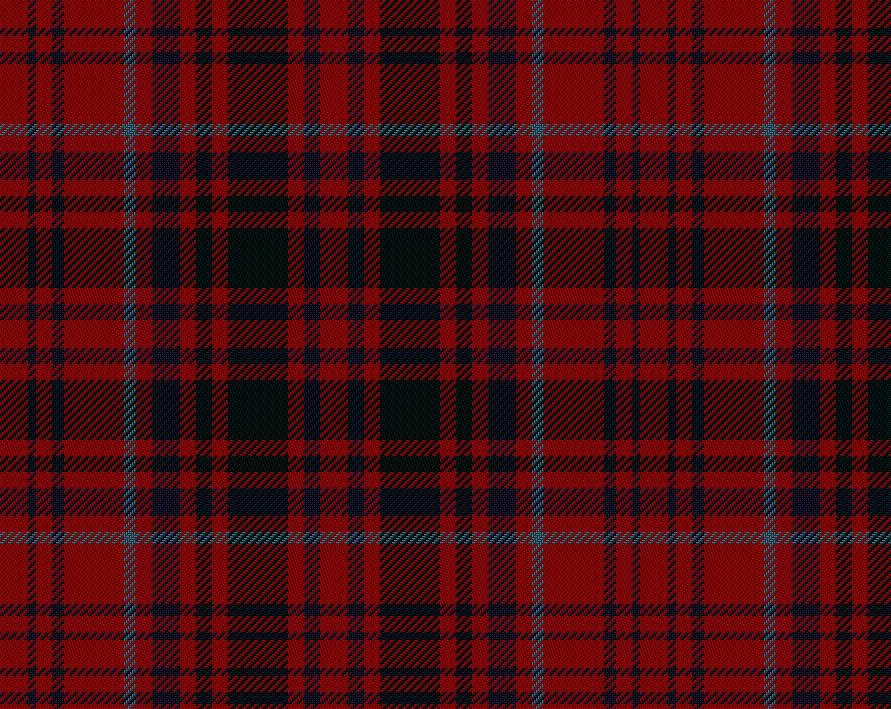 Grant Red Modern Casual 4 Yard Kilt