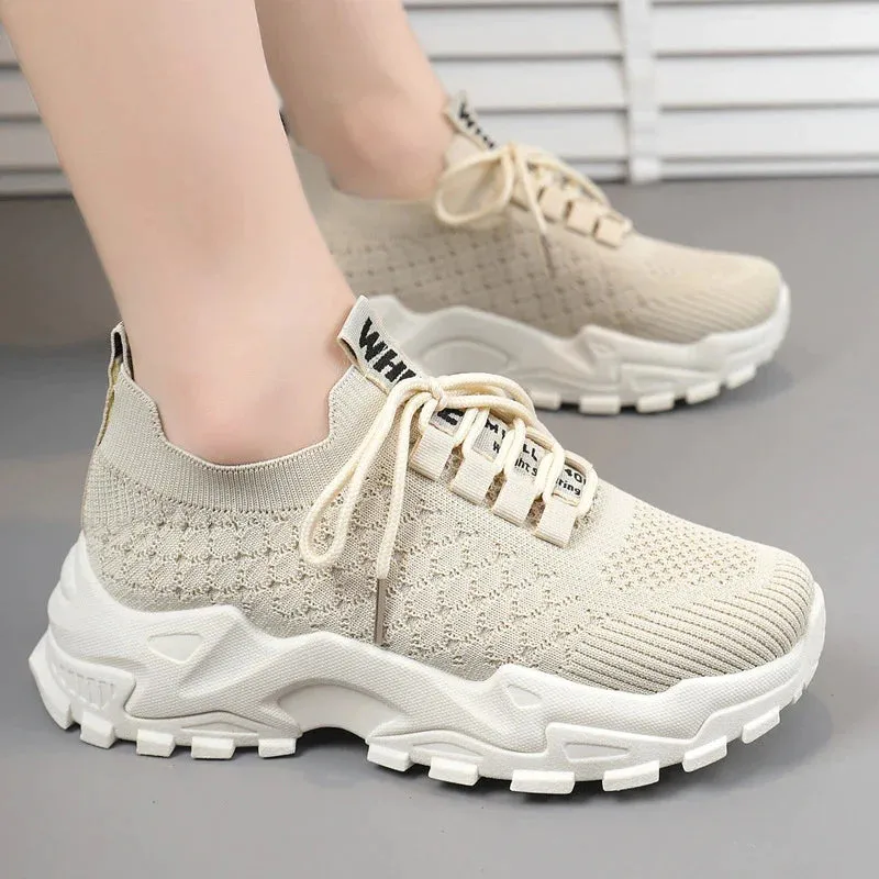 GS Chunky Pro | Ergonomische vrouwen sneaker met verdikte zool