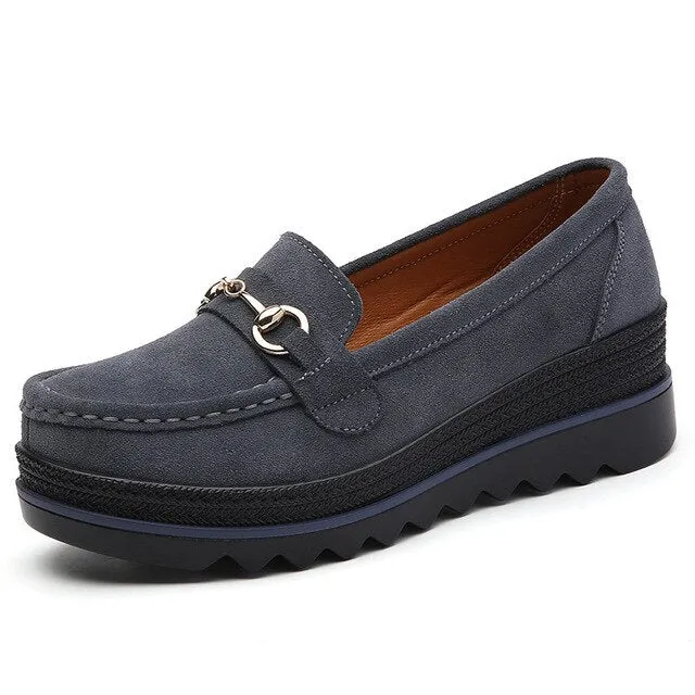 GS Plateauschoenen | Moderne orthopedische damesschoenen met gesp