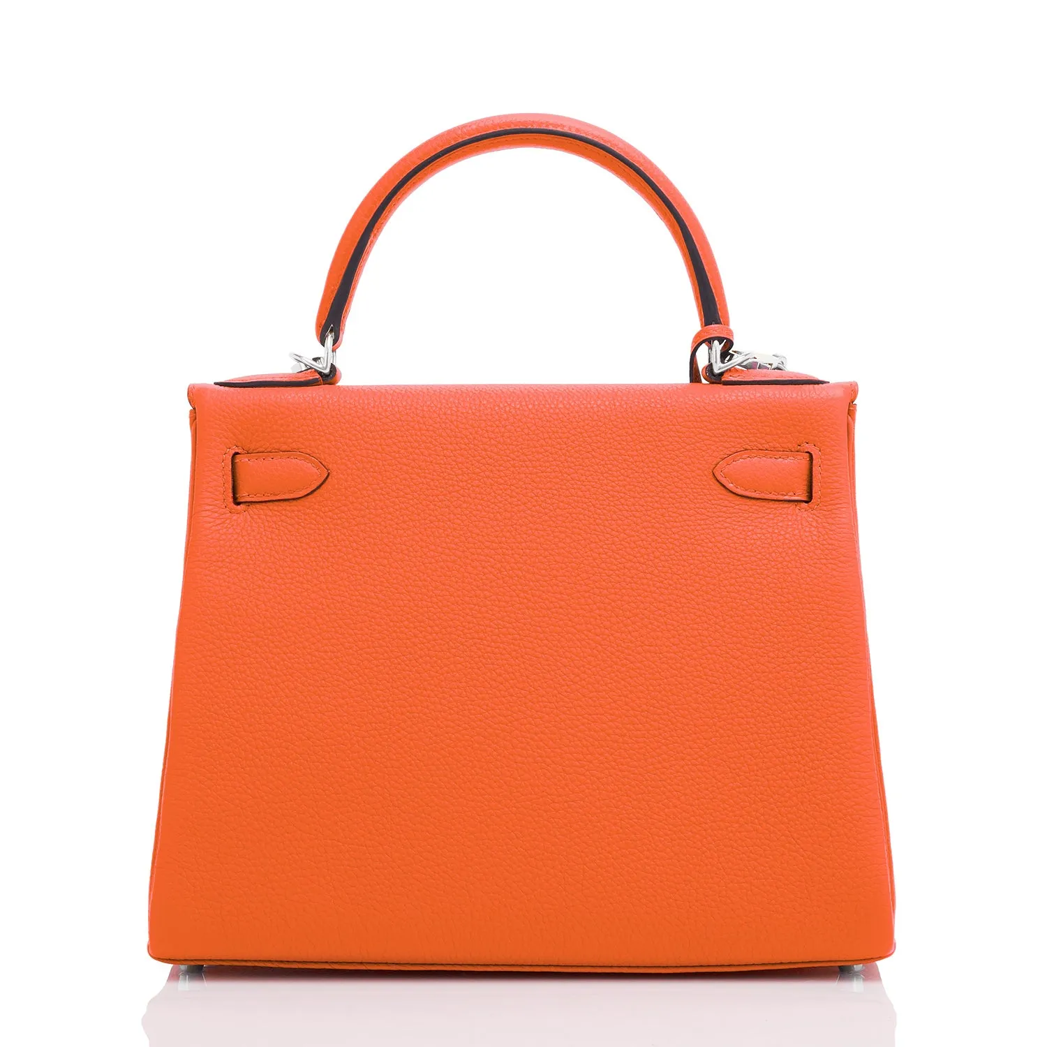Hermes Kelly 28cm Feu Orange Shoulder Bag U Stamp, 2022