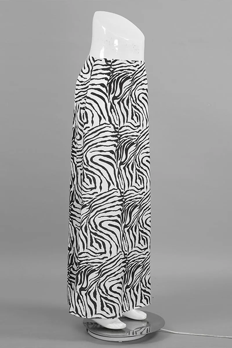 HUR1378 Wild Chic Maxi Skirt