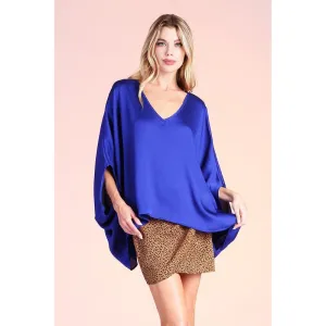 Just a Statement Top in Royal Blue
