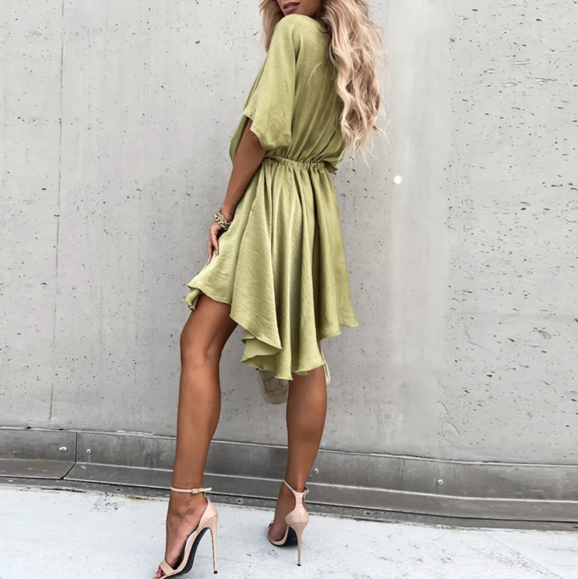 Kiana Chic Flowy Mini Dress