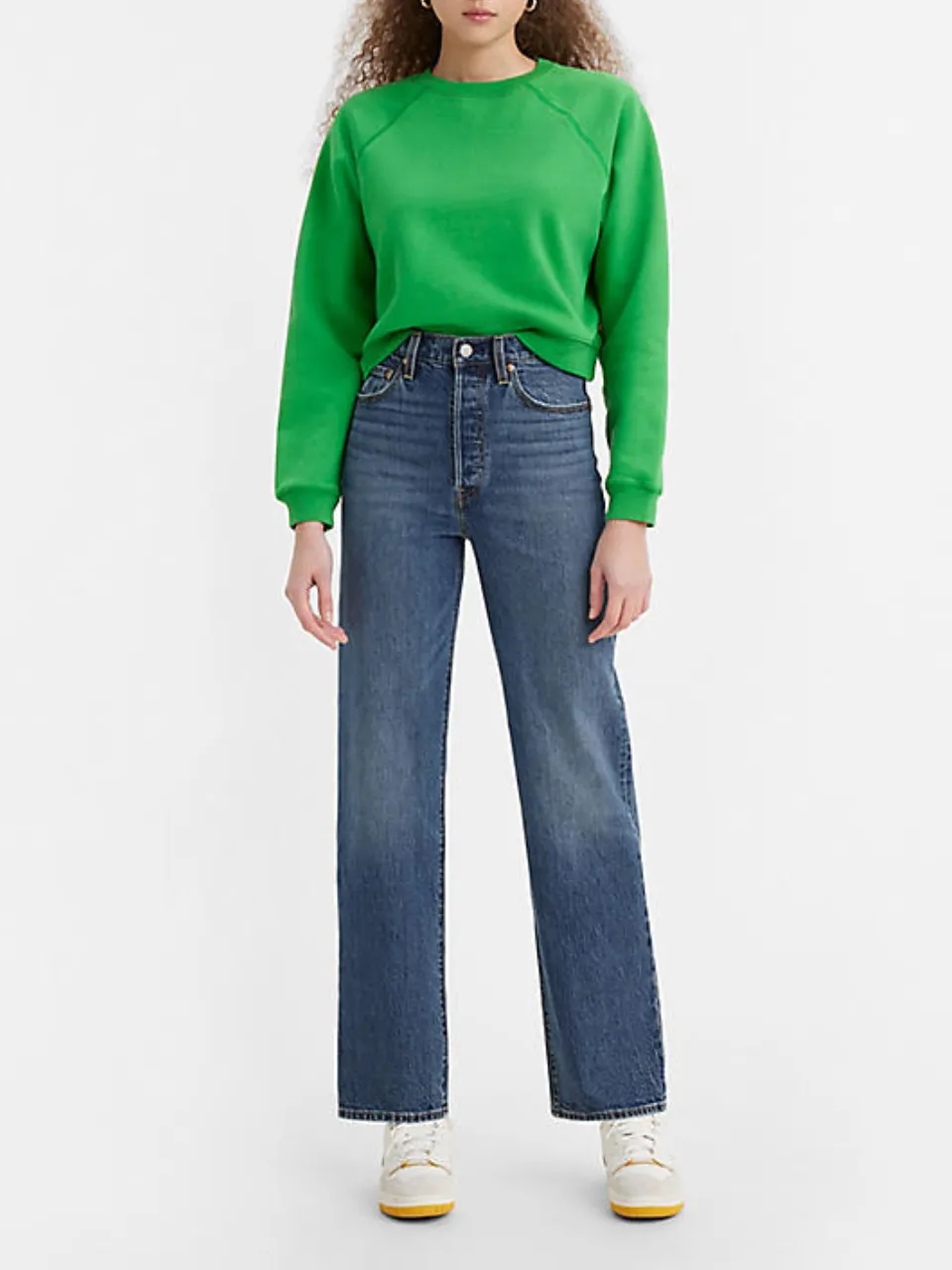 LEVI'S Ribcage Straight Leg Full Length Jean - Valley View