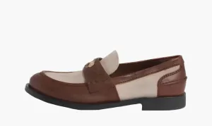 Miu Miu Leather Loafers "Cream"