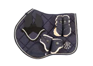 Navy Glitter Jump Set