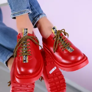 Pantofi casual Debs - Red