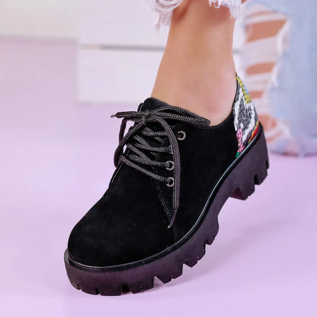 Pantofi casual Kristina - Snake Multi