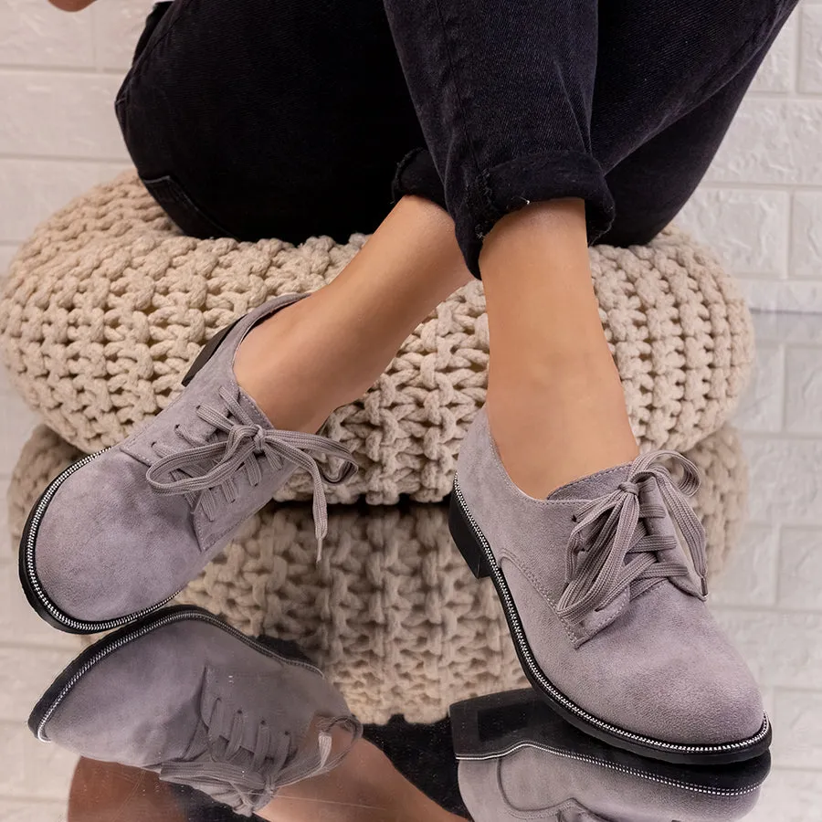 Pantofi casual Poly - Grey