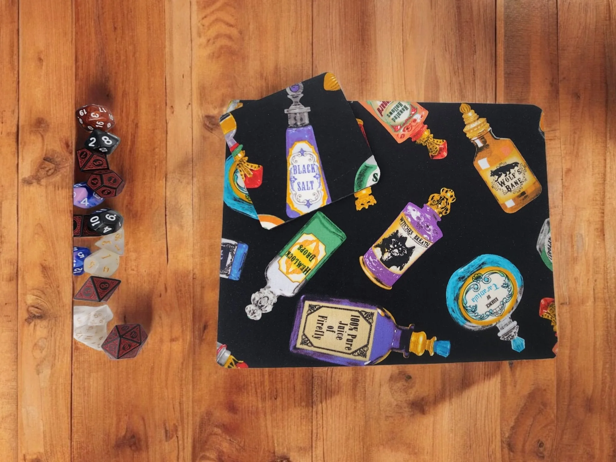 Potion Bottle desk set, mouse pad, coaster