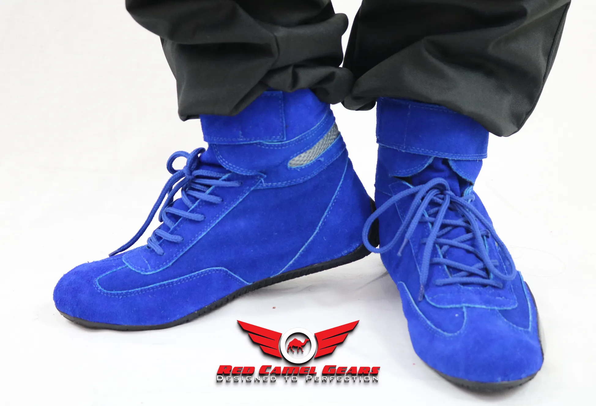 Red Camel Boots Blue Suede Edition 2018