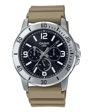 Reloj casual correa de resina MTP-VD300-5B