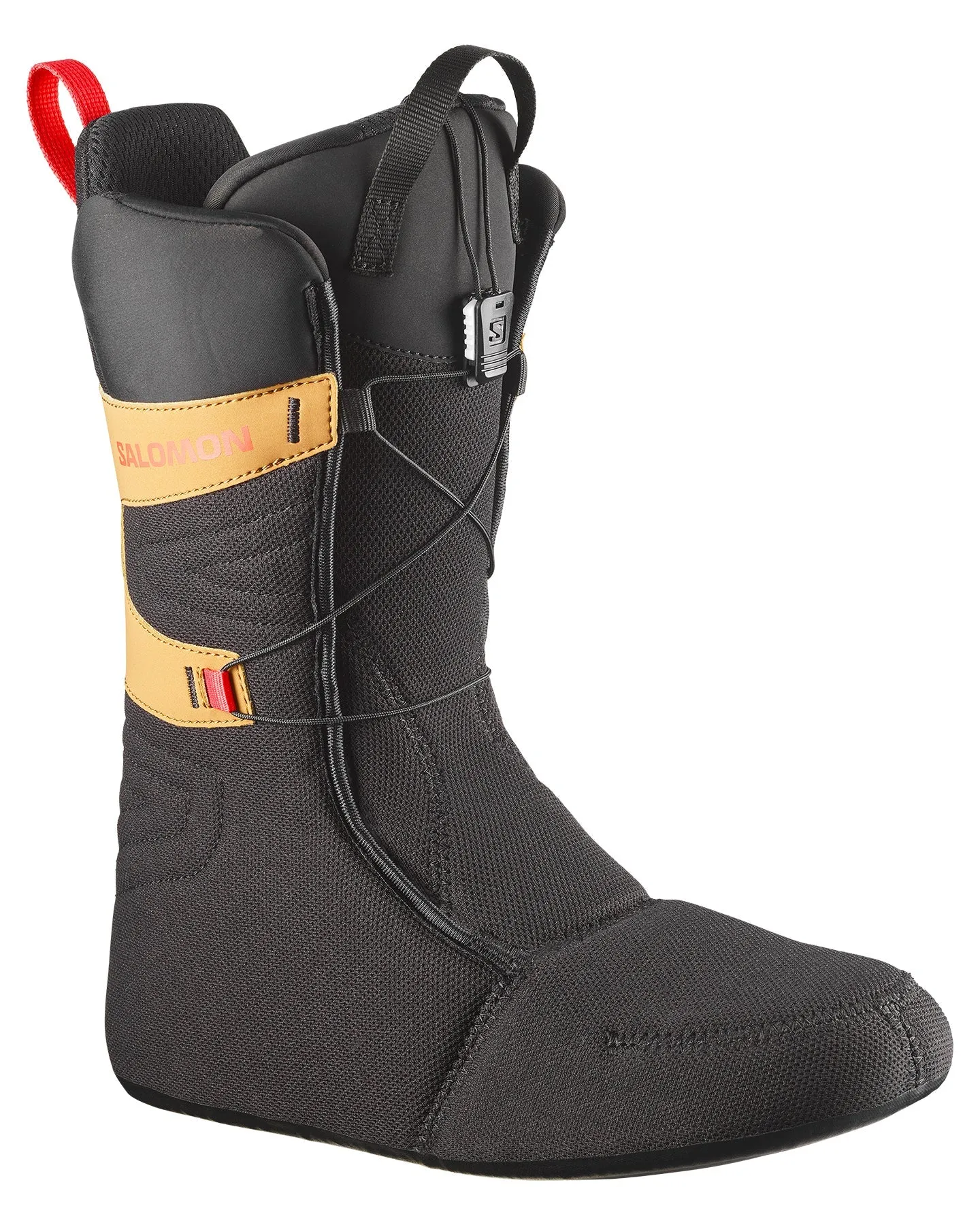 Salomon Echo Lace Sj Boa Snowboard Boots - Tobacco Brown / Black / Hot Coral