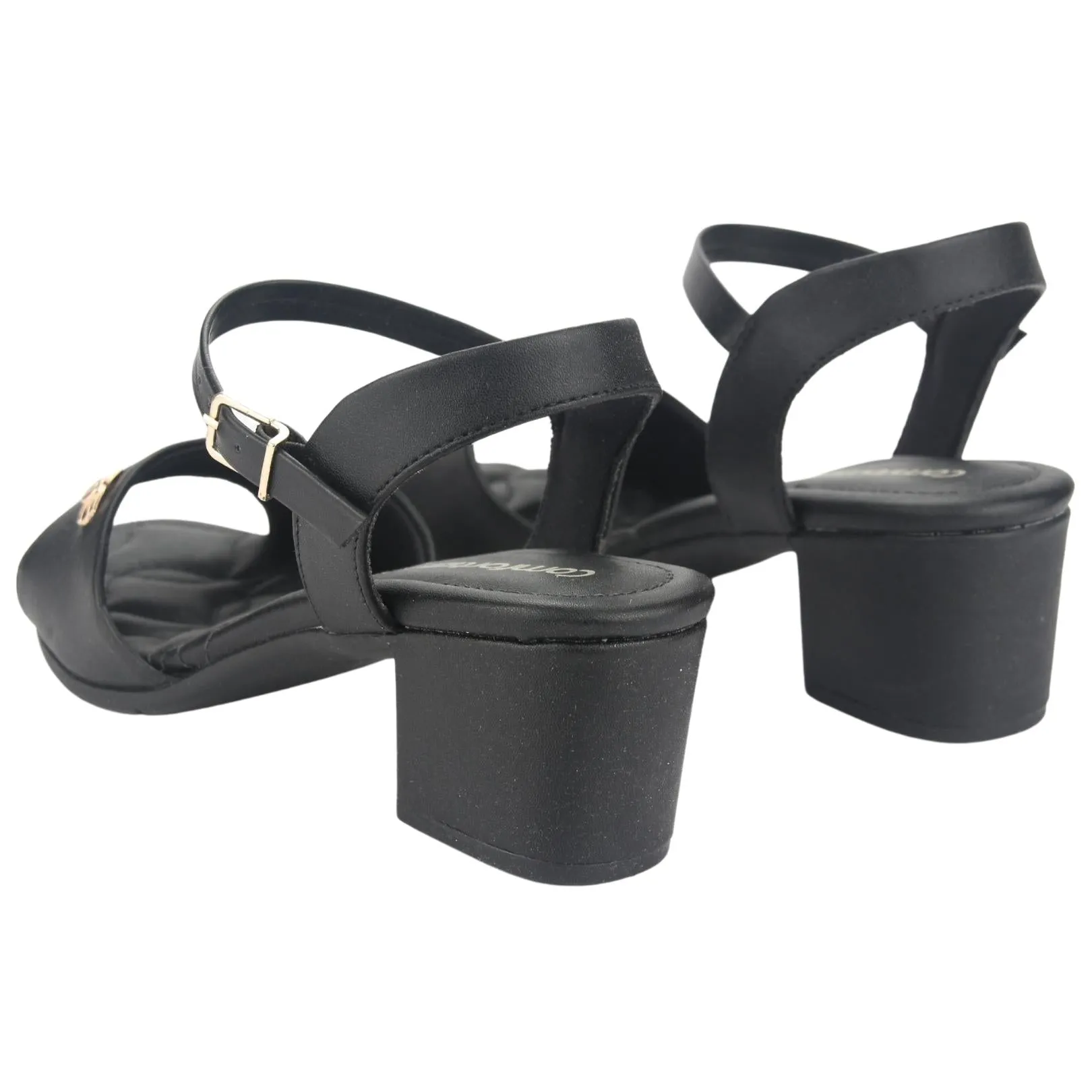 Sandalia Comfortflex Mujer 2357402 Negro Casual