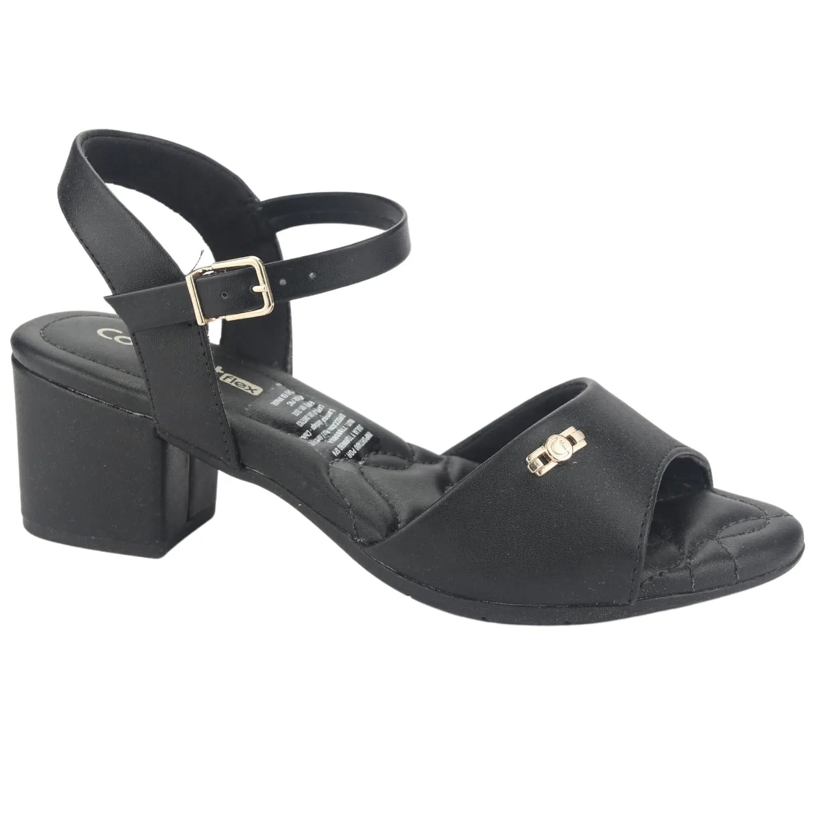 Sandalia Comfortflex Mujer 2357402 Negro Casual