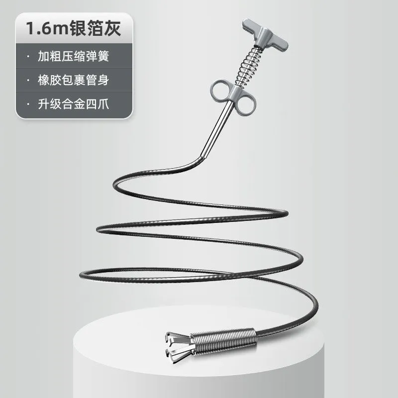 Sewer Dredging Toilet Toilet Kitchen Floor Drain Blocking Cleaner Home Sewer Dredging Tool
