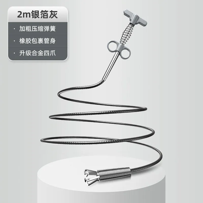 Sewer Dredging Toilet Toilet Kitchen Floor Drain Blocking Cleaner Home Sewer Dredging Tool