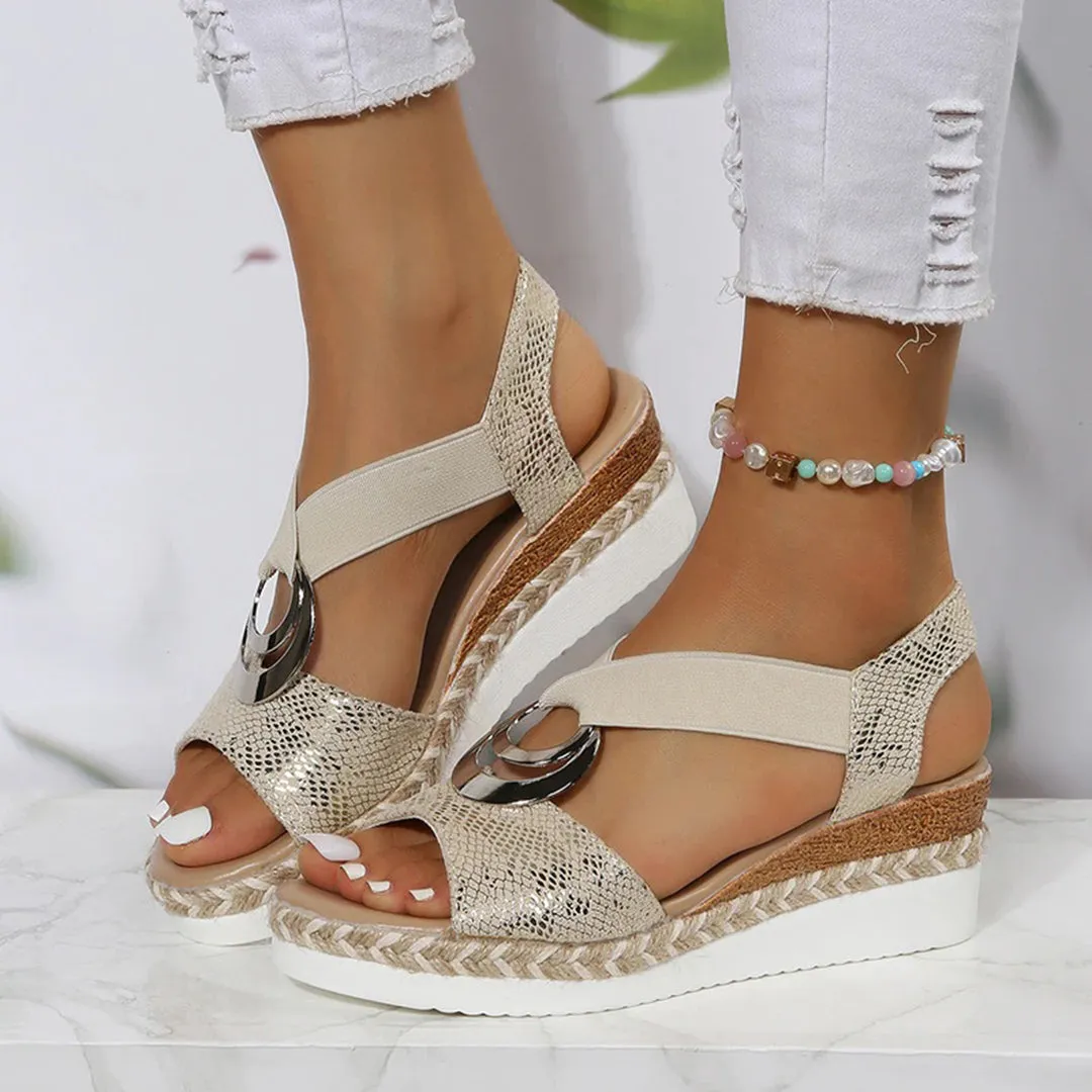 Sophia - Summer Sleehak Sandals for Women