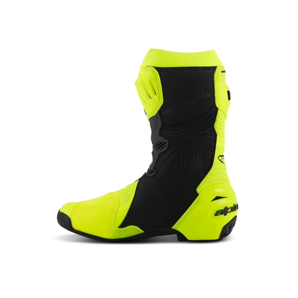 Supertech R Vented Boots Yellow Fluoro/Black 47