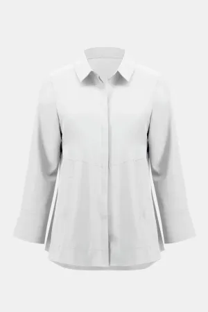 Women's Joseph Ribkoff | Woven Button Down Blouse | Optic White