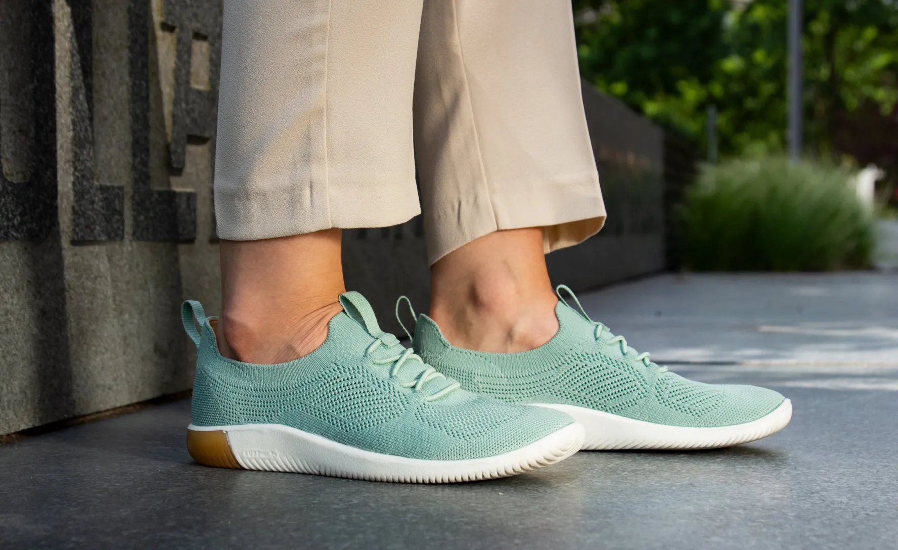 Women's KNX Knit Sneaker - Granite Green/Lichen - 1030077
