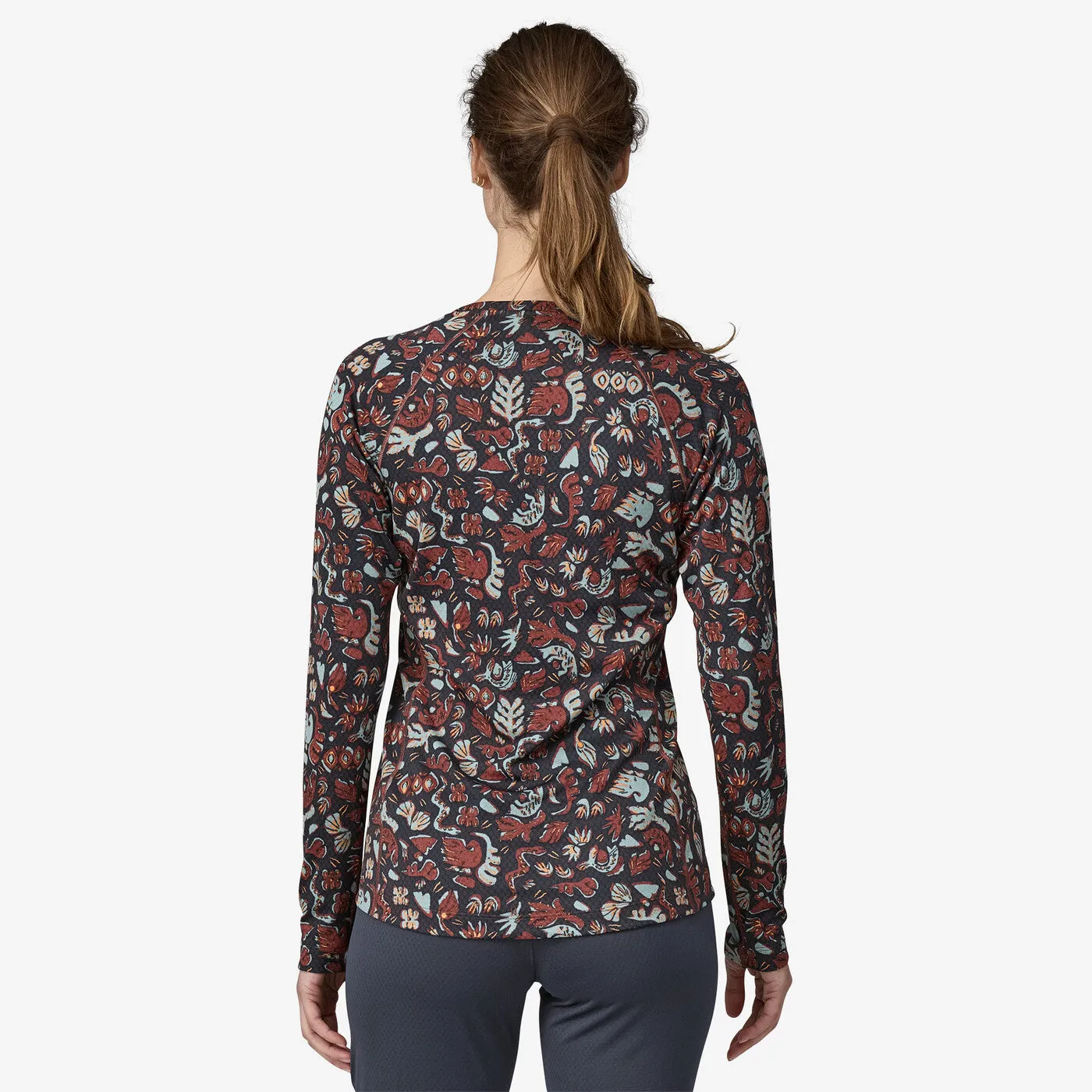 Women's Patagonia | Capilene Midweight Crew Shirt | Mauve