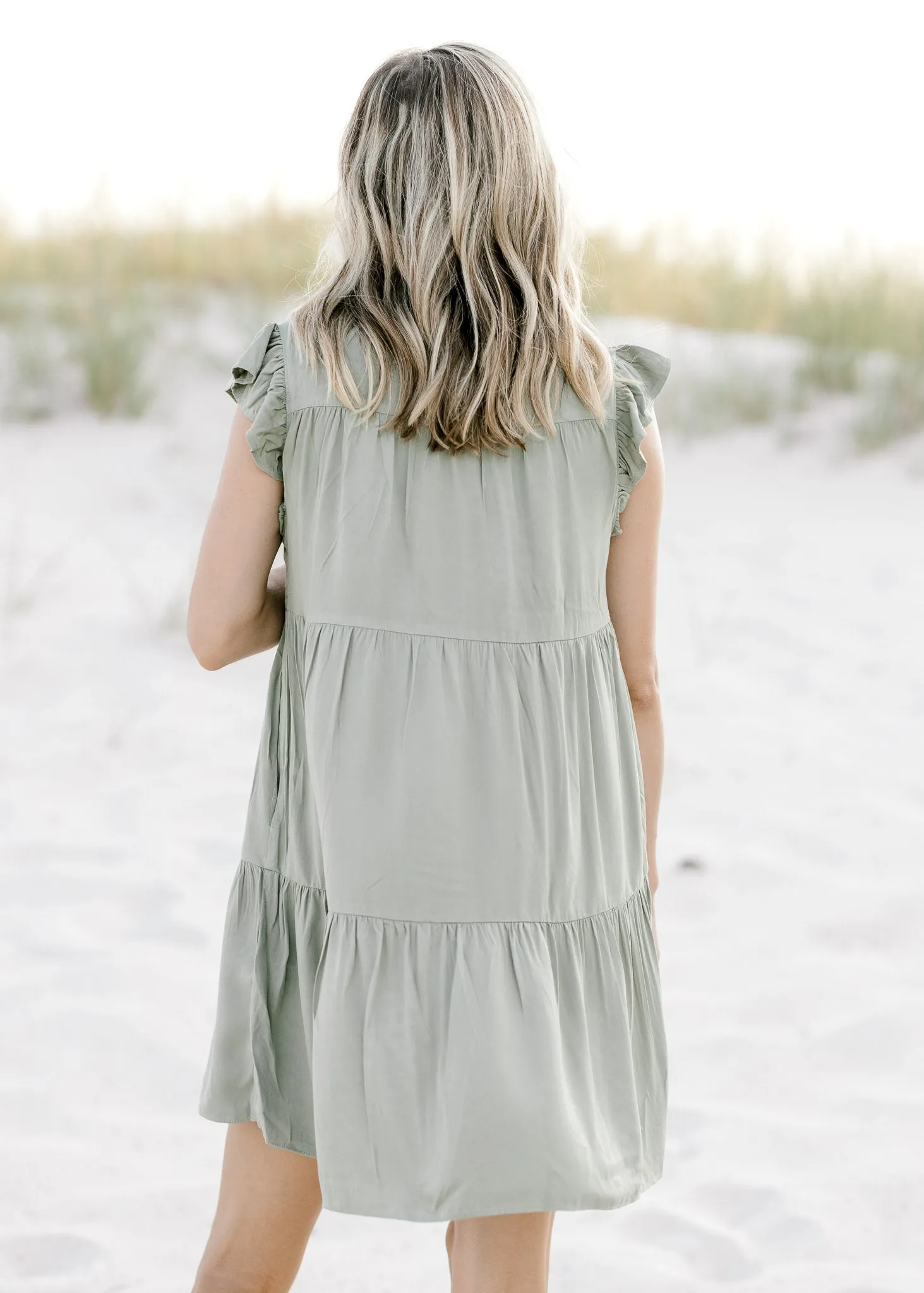 X Tuscan Olive Dress