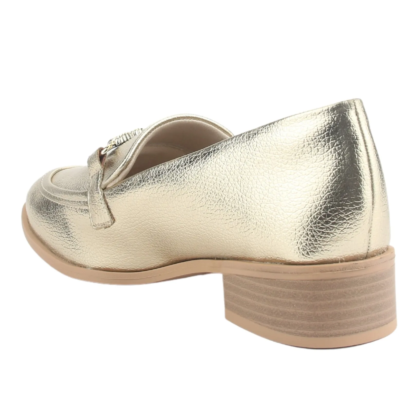 Zapato Ramarim Mujer 2416101 Dorado Casual